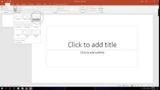 How to Add a New Section Header Slide In PowerPoint 365