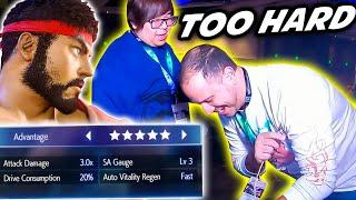 CAN STREET FIGHTER PLAYERS BEAT THE IMPOSSIBLE RYU CHALLENGE!?