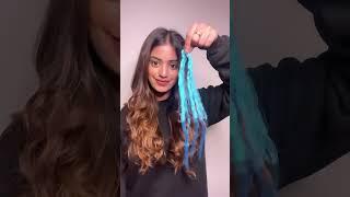 Colourful BRAIDS Hack  #trending #hairstyle #viralvideo #cute #coachella #braids #haircare #hair