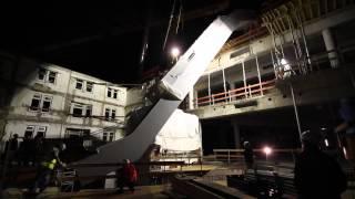 Fahrtreppen-Montage im GERBER in Stuttgart