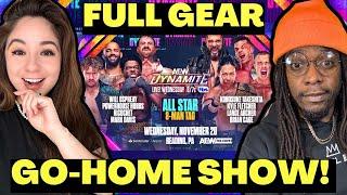 AEW FULL GEAR GO-HOME SHOW! | AEW DYNAMITE