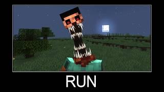 Minecraft wait what meme part 539 (The Anomaly scary Steve)