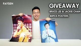 Giveaway: Bruce Lee & Jackie Chan Posters!