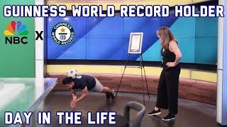 Day In The Life of a Guinness World Record Holder (NBC Interview)