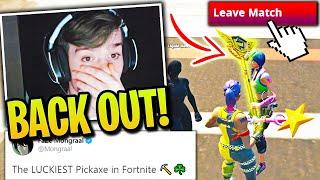 Why Mongraal IMMEDIATELY Backed Out after Finding FNCS Pickaxe in Pregame Lobby...