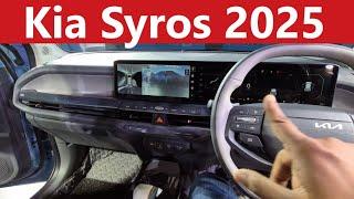 KIA SYROS 2025 : Lot of Space, Features BUT K1 Platform ?