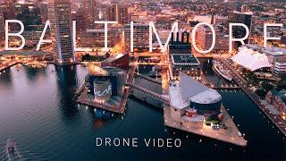 Baltimore City From Above Drone Video | Aerial Baltimore | Top Things to Do While in Charm City