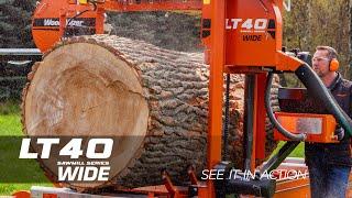 LT40WIDE the famous Wood-Mizer sawmill – now with WIDE head  | See it in action | Wood-Mizer Europe