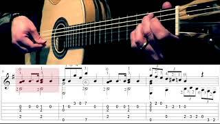 ROMANZA - Johann Kaspar Mertz - Full Sheet Music/Tab - Classical Guitar