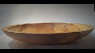 Woodturning - Large Sycamore Platter