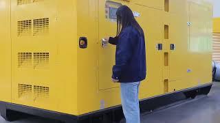 Silence diesel generator set