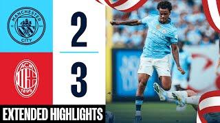 HIGHLIGHTS | MAN CITY 2-3 AC MILAN | Haaland, Colombo (2), McAtee & Nasti Goals!