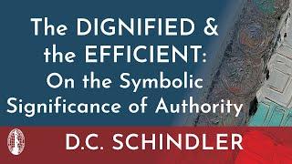 D.C. Schindler: The Dignified & the Efficient: On the Symbolic Significance of Authority