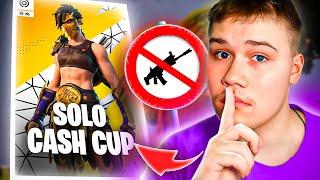 ICH spielte den SOLO CASH CUP aber OHNE WAFFEN!  (QUALED)