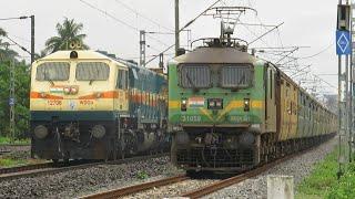 Dangerous Freight Locomotives Power Passenger Trains | DIESEL vs ELECTRIC | Indian Railways