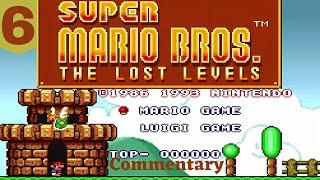 Many Attempts at Castle 6 - Super Mario Bros. The Lost Levels Part 6