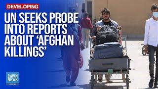 UN seeks probe into reports about ‘Afghans’ killing on Iran border’ | Dawn News English