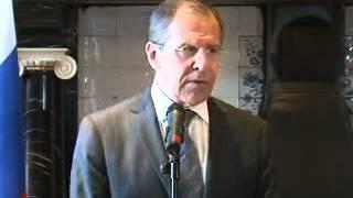 Пресс-конференция С.В.Лаврова и У.Розентала