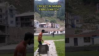  Naran & Cricket  - Abdullah Vs Abdul Rehman - 4 Balls Match - Off Yorker #naran #shorts