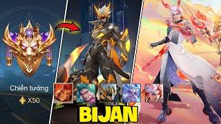 VUX LEO RANK CHIẾN TƯỚNG VỚI TẤT CẢ SKIN BIJAN COMBO GIÁC NGỘ MẠNH NHẤT LIÊN QUÂN MOBILE