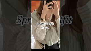 Spring Outfit Inspo. 꾸민듯 안꾸민듯 상큼하고 심플한 봄 코디 데일리 룩북. #springoutfit #ootdfashion #꾸안꾸 #중년여성코디 #오피스룩