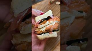 Smoked Salmon Sandwich inspired by Bridgerton