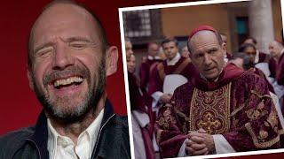 "IT'S EMBARRASSING!" Ralph Fiennes Votes AGAINST HIMSELF At The Oscars | CONCLAVE Spoiler Interview