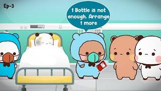 #BDC42 ▶Mikki in HOSPITALPart-3 | BUBU DUDU Cuties | peachgoma | Bubu Dudu Cartoon | Animation