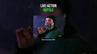 Live-action Reptile in Mortal Kombat media