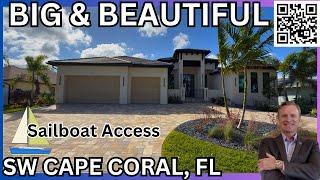 DIRECT GULF ACCESS NEW CONSTRUCTION #242 | CAPE CORAL, FL