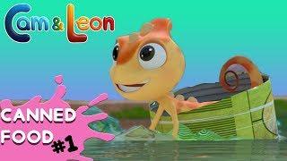 Funny Children Cartoon | Canned Food | Cam & Leon | Cartoon for Kids