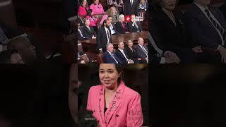 Democratic Women Wear Pink In Congress To Protest Trump