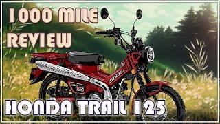 Honda Trail 125 1000 Mile Review