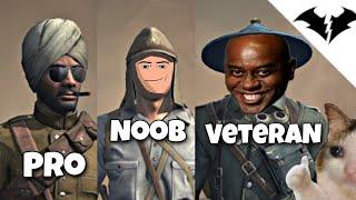 Types of Players in World War Heroes