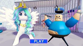 MY LITTLE PONY'S PRISON RUN! (SCARY OBBY) - Full Gameplay - No Commentary #roblox