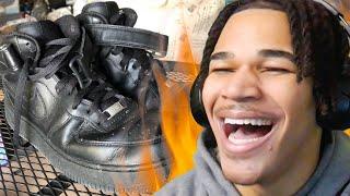 Roasting My Viewers Shoes For 24 Minutes & 32 Seconds