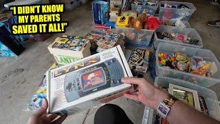 1980s TIME CAPSULE TOY COLLECTION RESCUED FROM ATTIC AFTER DECADES!