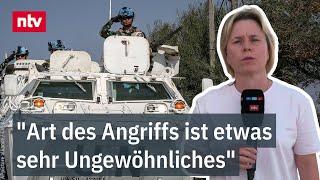 Panzer-Beschuss auf UN-Quartier?: "Art des Angriffs ist etwas sehr Ungewöhnliches" | ntv