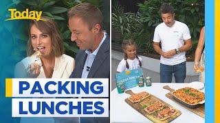 Father-daughter TikTok duo helps parents pack school lunches | Today Show Australia