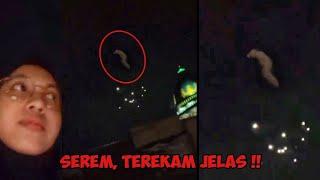 Real Serem banget‼️Pocong Terbang di atas Masjid - 10 Penampakan hantu Nyata yang bikin merinding