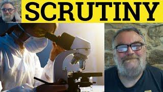  Scrutiny Meaning Scrutinize Defined Under Scrutiny Definition Scrutinise Under Scrutiny Scrutinize