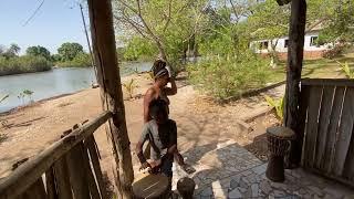 AFRICAN AMERICAN WOMAN’s REACTION VISITING THE MOST ISOLATED ISLAND IN THE GAMBIA
