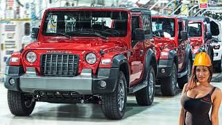 Mahindra Assembly line: THAR & Scorpio Manufacturing - Inside India Car Factory