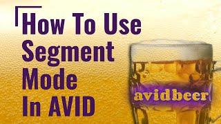 How To Use Segment Mode In AVID!