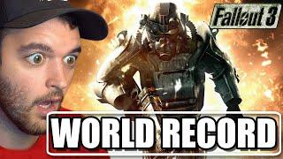 WORLD RECORD "FALLOUT 3" SPEEDRUN EXPLAINED BY SPEEDRUNNER!