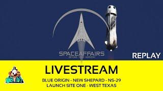 Blue Origin - New Shepard - NS-29 - Launch Site One, Texas - February 4, 2025