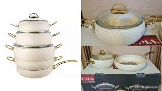 Bangladeshi mum London O.M.S cooking pot sets