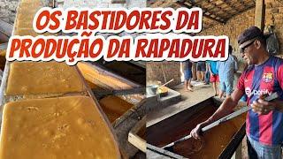 OS BASTIDORES DA PRODUÇÃO DA RAPADURA ORIGINAL, TUDO ARTESANAL, PRODUTO DE QUALIDADE.