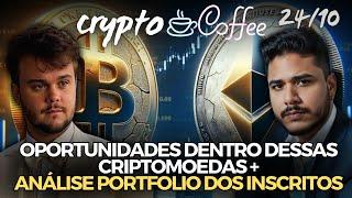 Bitcoin se recupera e ALTCOINS dando oportunidades