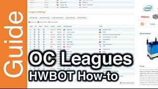 How the Overclocking leagues work at HWBOT